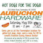 HOT DOGS FOR THE DOGS TO BENEFIT FRANKLIN COUNTY ANIMAL SHELTER