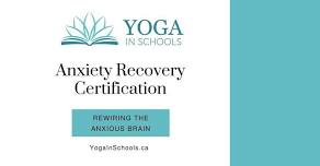 Anxiety Recovery Certification-Moncton-In person/Online