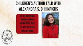 Children's Author Talk with Alexandra S. D. Hinrichs