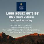 1000 Hours Outside: Nature Journaling