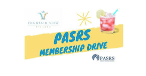 PASRS Membership Drive @Fountain View Village