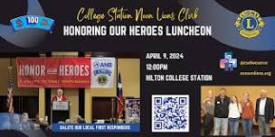 Honoring Our Heroes Luncheon 2024