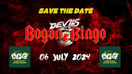 BOGAN BINGO | SAVE THE DATE