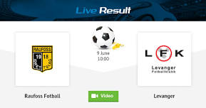 Raufoss Fotball - Levanger Norway / First Division June 9, 2024