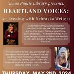 Heartland Voices: An Evening with Nebraska Writers