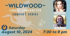 Wildwood's Singer-Songwriter Concert with Jen Bostic & Don Henry