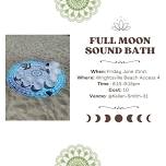 Full Moon Sound Bath At The Beach